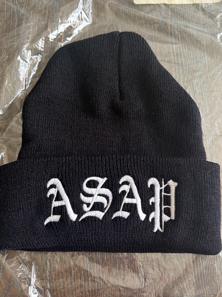 A$Ap Mob / A$Ap Rocky Pmf Beanie Rare Early Release